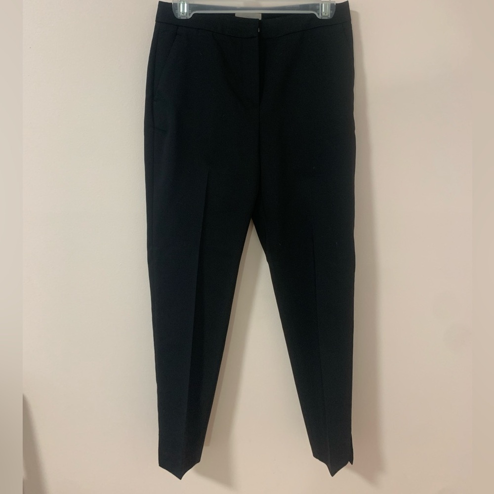 H&M dress pants black with pleat